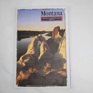 Vintage MONTANA Official Highway Map 1996-1997